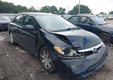 2008 Honda Civic Lx from USA, damaged, VIN 1HGFA16578L017440